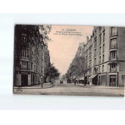 CLICHY : Boulevard de Lorraine vers la Place Victor-Hugo - état