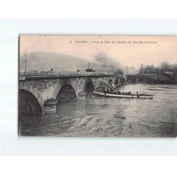 SEVRES : Pont et Gare du chemin de Fer des Invalides - très bon état