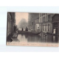 LEVALLOIS PERRET : Distribution des Lettres rue Rivay, Crue de la Seine 1910 - état