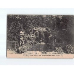 AULNAY SOUS BOIS : La grotte dans le Parc Gerth - état