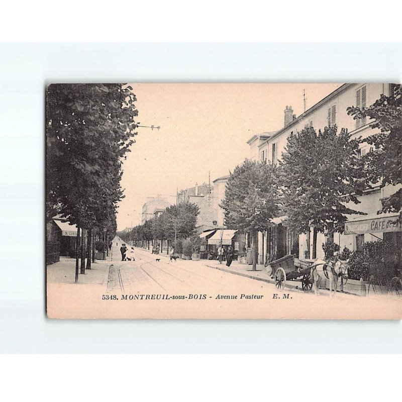 MONTREUIL SOUS BOIS : Avenue Pasteur - très bon état