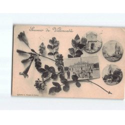 VILLEMONBLE : Carte Souvenir - état