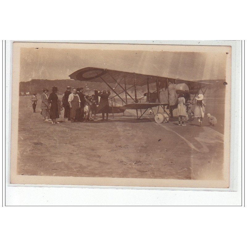 BIARRITZ - AVIATION - CARTE PHOTO - très bon état