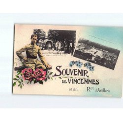 VINCENNES : Carte Souvenir - très bon état