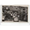 BOURBOURG - CARTE PHOTO - Procession vers 1930 - très bon état