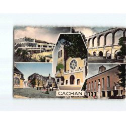 CACHAN : L'E.N.S.E.T, l'Aqueduc, l'Eglise, Foyers des P.T.T, la Mairie - très bon état