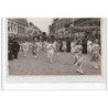 BOURBOURG - CARTE PHOTO - Procession vers 1930 - très bon état