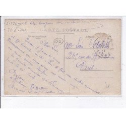SISSONNE: souvenir du père la prune au camp de sissonne - état