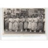 BOURBOURG - CARTE PHOTO - Procession vers 1930 - très bon état