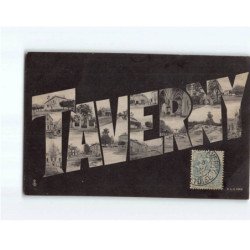 TAVERNY : Carte Souvenir - état