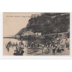 CORSE / BASTIA : la plage de Figavola - très bon état