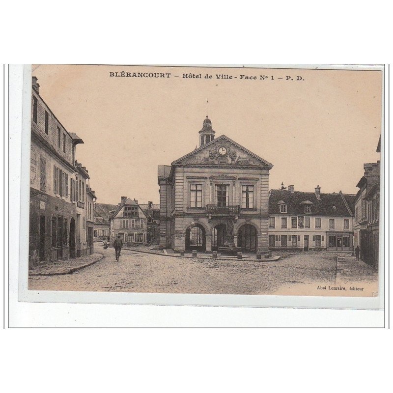 BLERANCOURT - Hôtel de Ville Face n°1 - très bon état