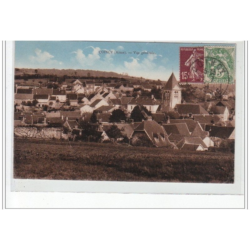 COINCY - Vue générale - très bon état