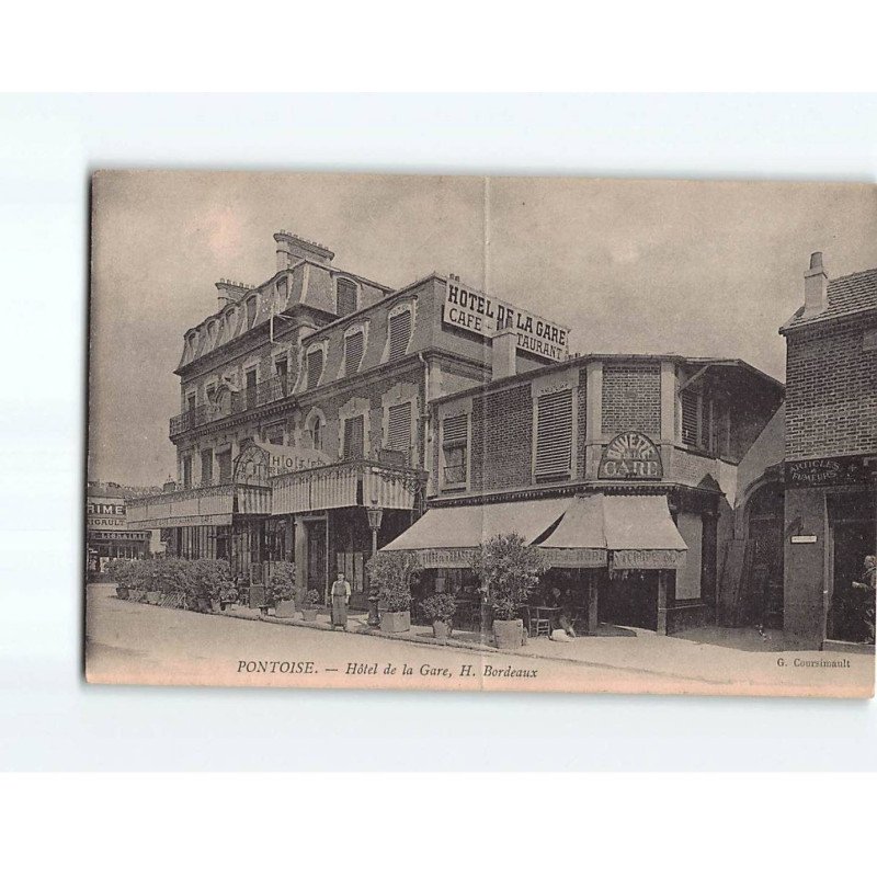 PONTOISE : Hôtel de la Gare - état