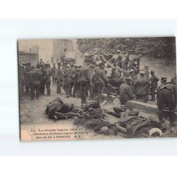 SOISSONS : La Grande guerre, Evacuation de blessés anglais derrière la ligne de feu - très bon état