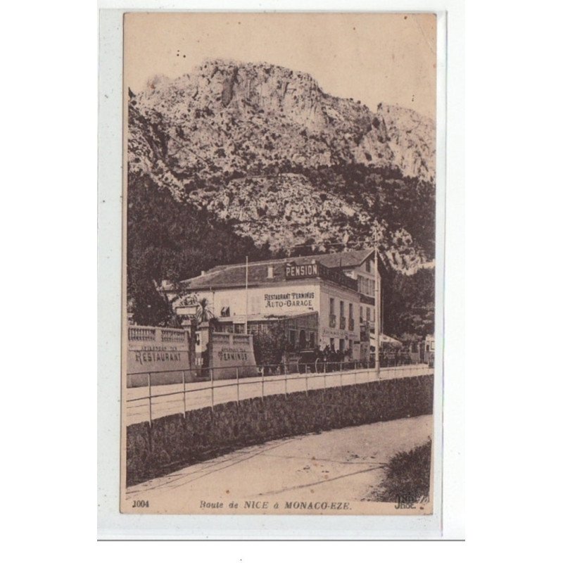 Route de Nice à Monaco - EZE - très bon état