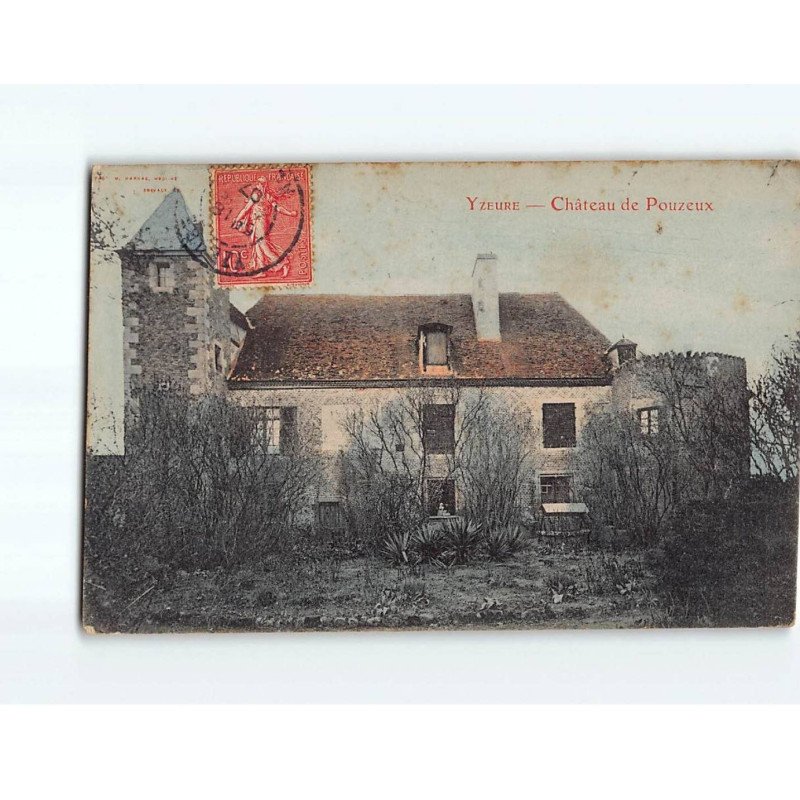 YZEURE : Château de Pouzeux - état YZEURE : Château de Pouzeux - état