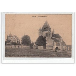 AUXON - Eglise et presbytère - état