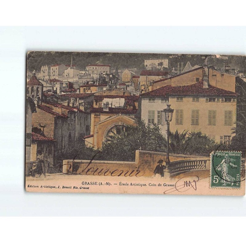GRASSE : Etude Artistique, coin de Grasse - état GRASSE : Etude Artistique, coin de Grasse - état