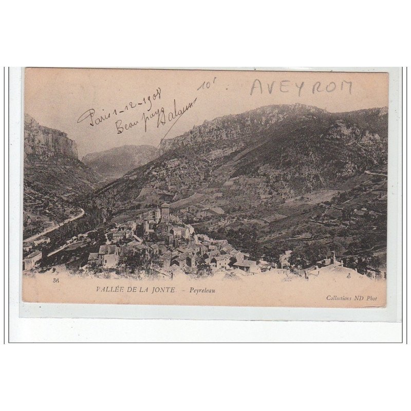 Vallée de la Jonte - PEYRELEAU - très bon état
