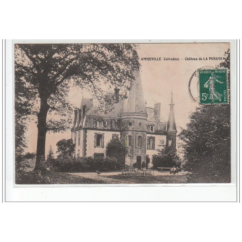AMMEVILLE - Château de la Punaye - très bon état