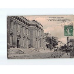 MENTON : Hôtel de Ville et Rue de la République - état