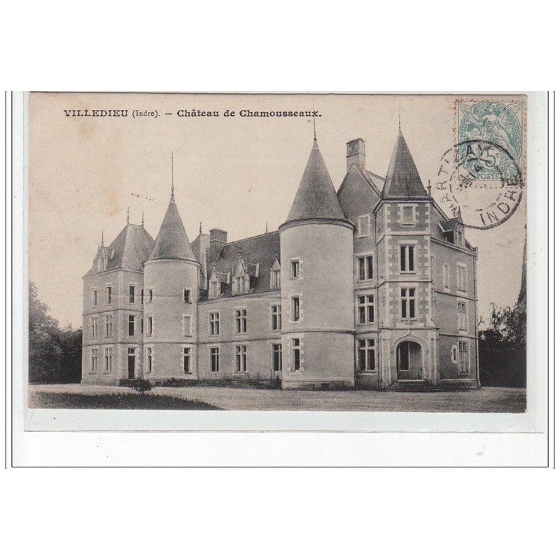 VILLEDIEU - Château de Chamousseaux - très bon état VILLEDIEU - Château de Chamousseaux - très bon état