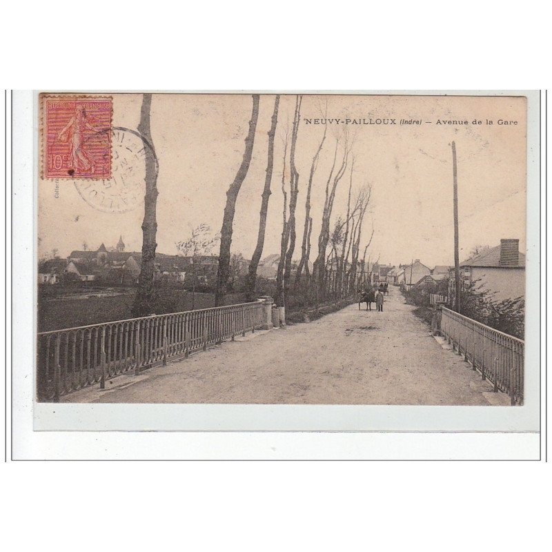 NEUVY-PAILLOUX - Avenue de la gare - très bon état NEUVY-PAILLOUX - Avenue de la gare - très bon état