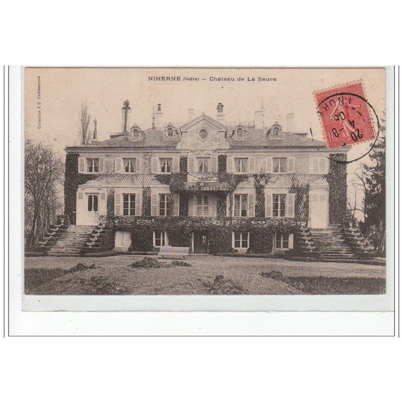 NIHERNE - Château de La Saura - très bon état NIHERNE - Château de La Saura - très bon état