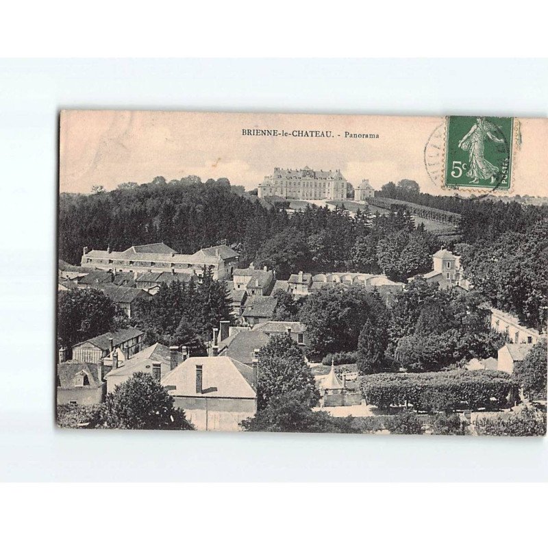 BRIENNE LE CHATEAU : Panorama - état BRIENNE LE CHATEAU : Panorama - état