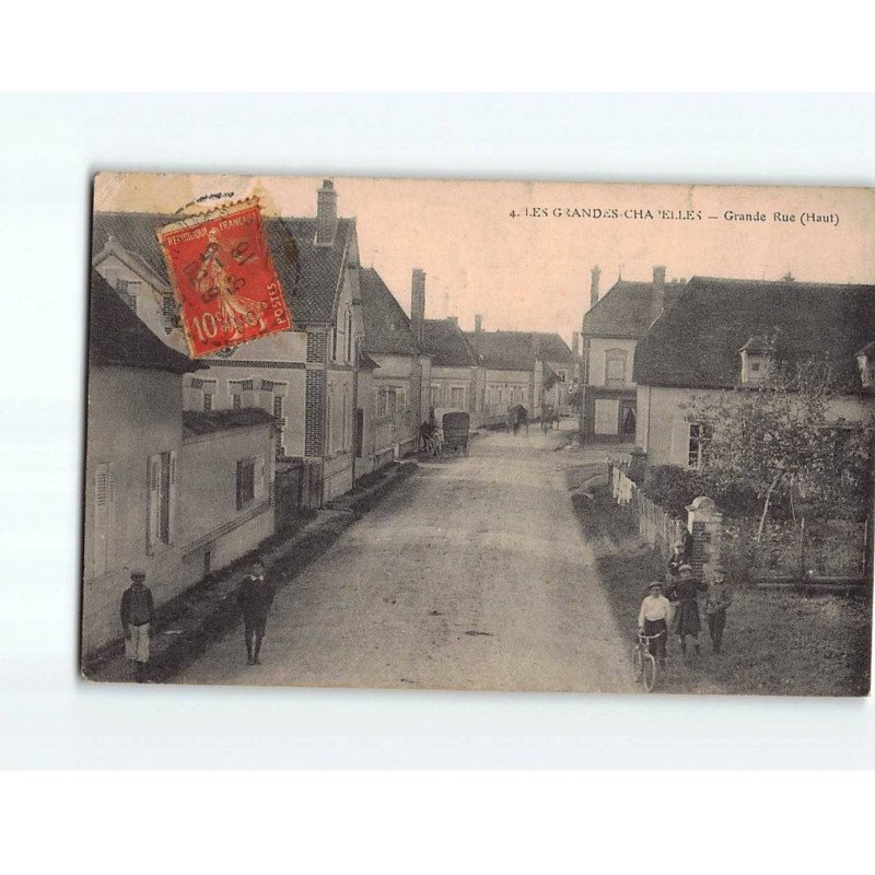 LES GRANDES CHAPELLES : Grande rue - état LES GRANDES CHAPELLES : Grande rue - état