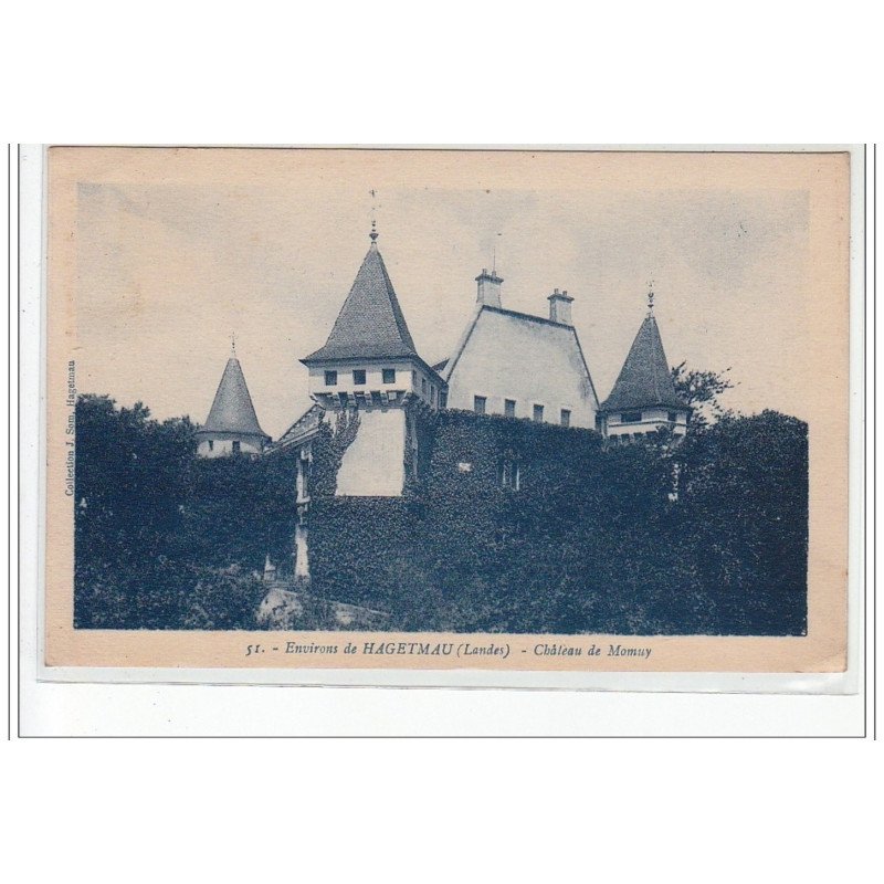 Environs de HAGETMAU - Château de Momuy - très bon état