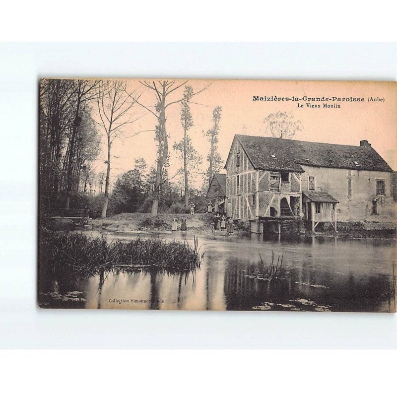 MAIZIERES-LA-GRANDE-PAROISSE : Le Vieux Moulin - état