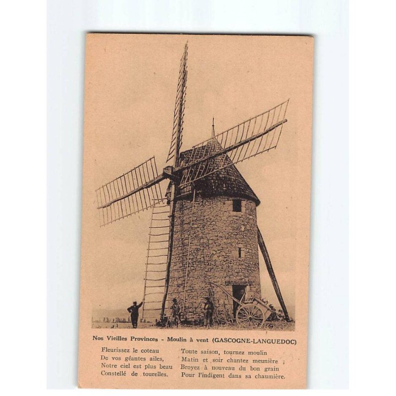 Moulin à vent Gascogne - Languedoc - très bon état