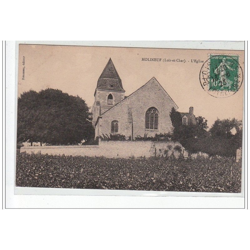 MOLINEUF - L'église - très bon état