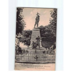 VILLEFRANCHE DE ROUERGUE : Monument des Combattants - très bon état