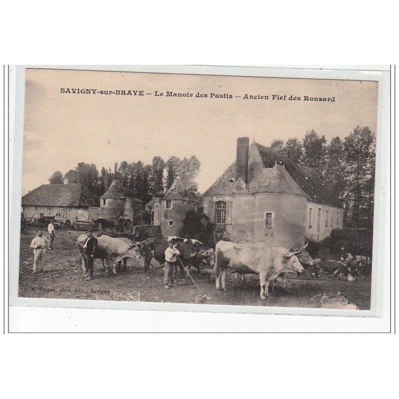 SAVIGNY SUR BRAYE - Le manoir des Pastis - Ancien fief des Ronsards - très bon état