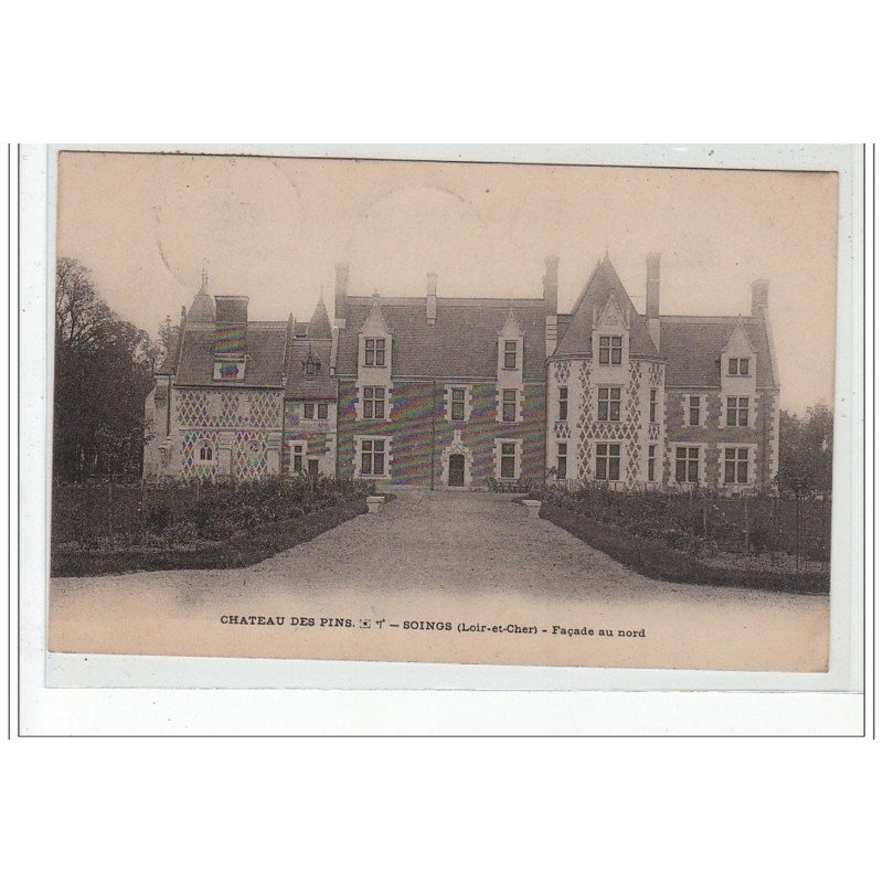 SOINGS - Château des Pins - façade au nord - très bon état