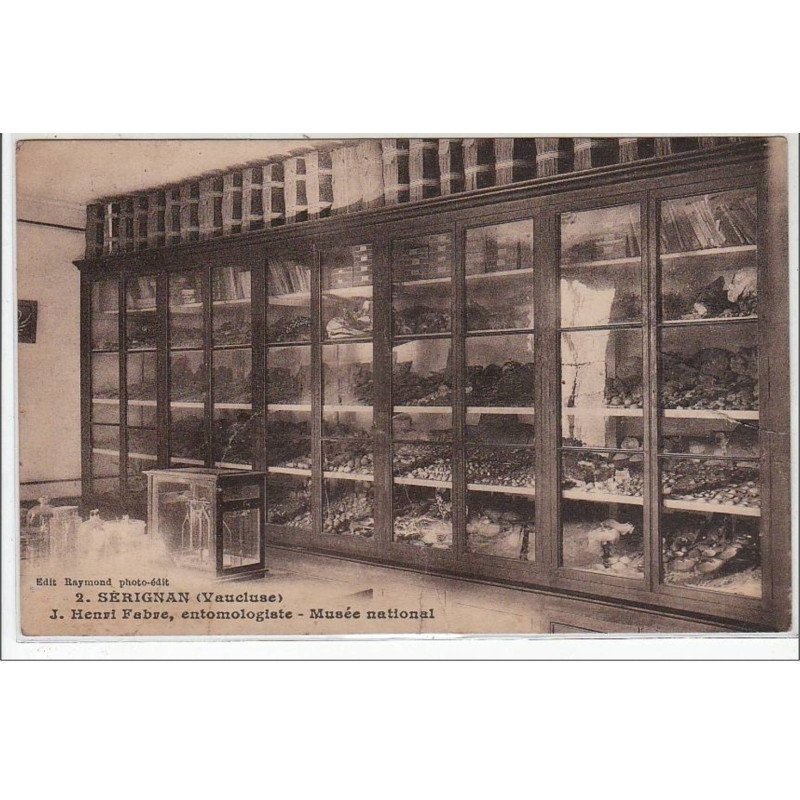 SERIGNAN : Henri Fabre, entomologiste - musée national - état