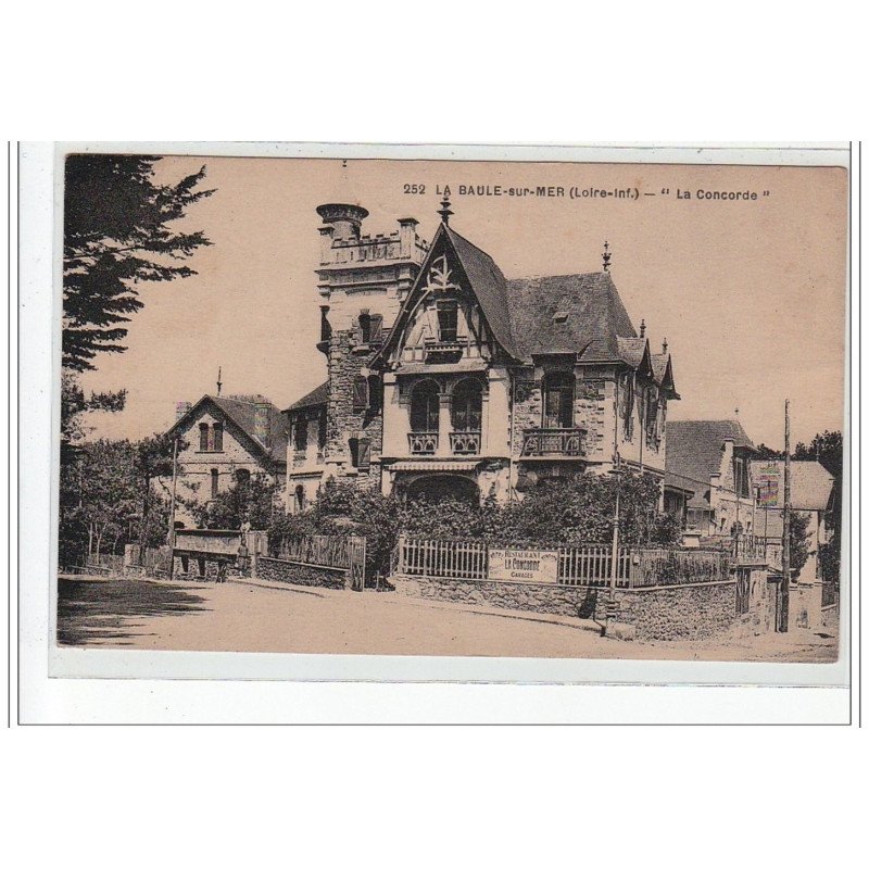 LA BAULE SUR MER - """"La Concorde"""" - très bon état