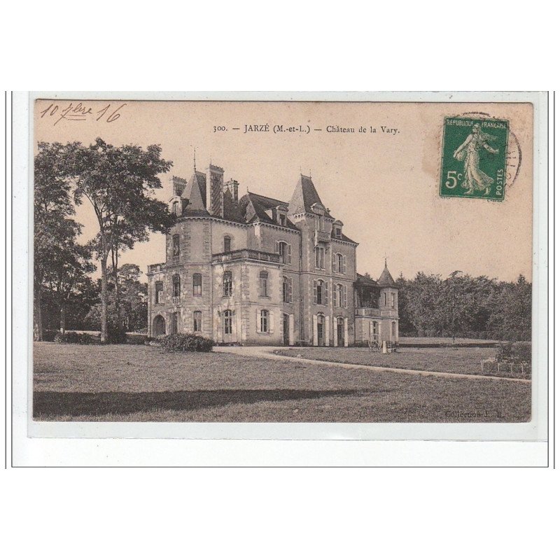 JARZE - Château de la Vary - très bon état