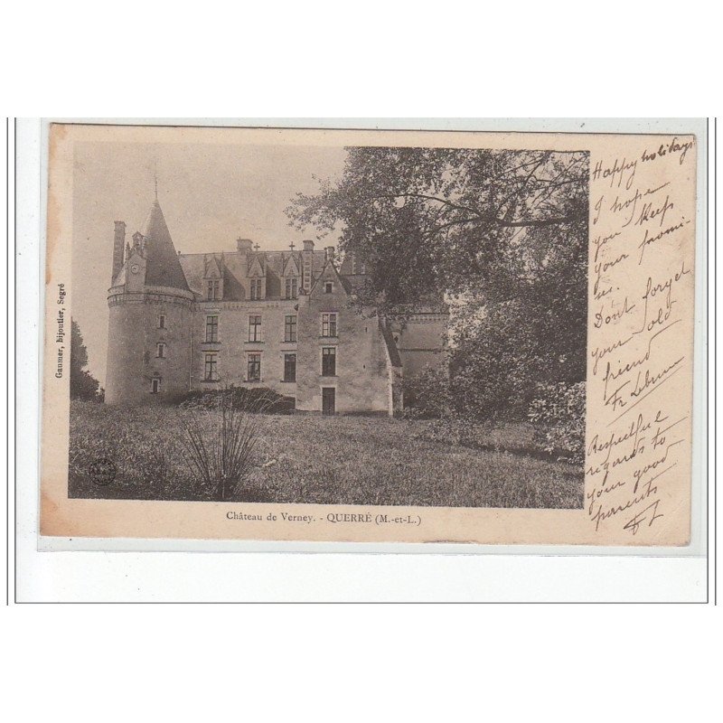 QUERRE - Château de Verney - très bon état