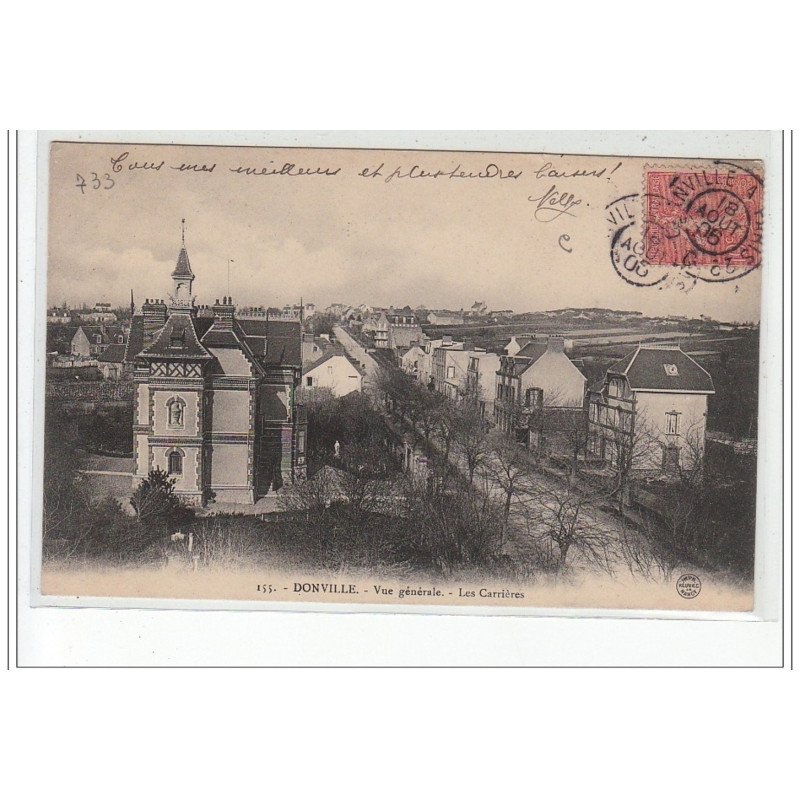 DONVILLE - Vue générale - Les Carrières - très bon état