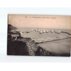 PORT EN BESSIN : La Tour Vauban et les Jetées - état