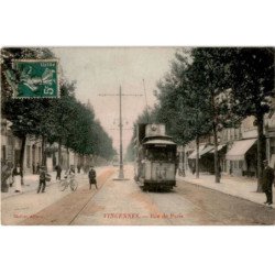 TRANSPORT: chemin de fer, tramway, vincennes, rue de paris - très bon état