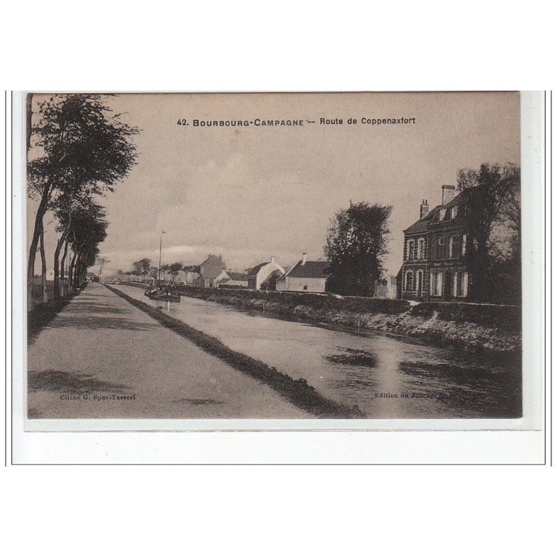 BOURBOURG-CAMPAGNE - Route de Coppenaxfort - très bon état