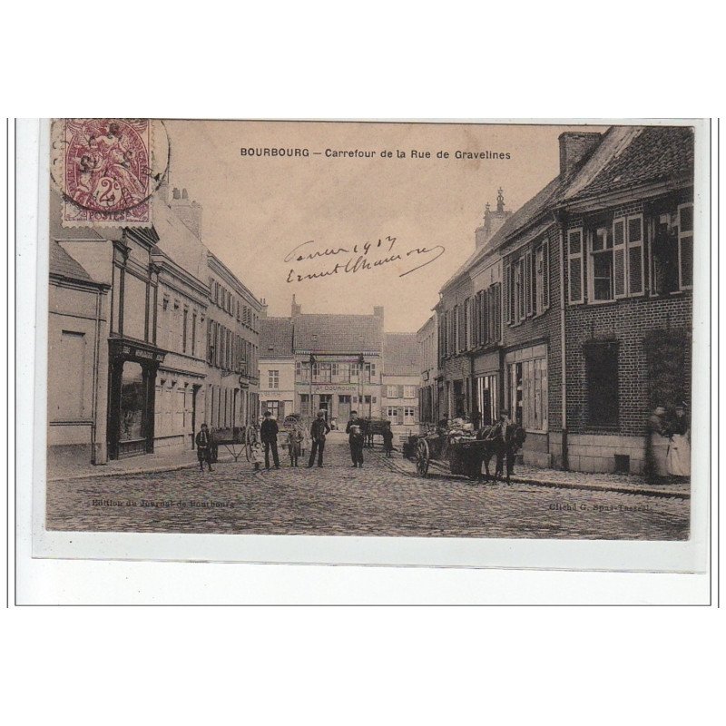 BOURBOURG - Carrefour de la Rue de Gravelines - très bon état