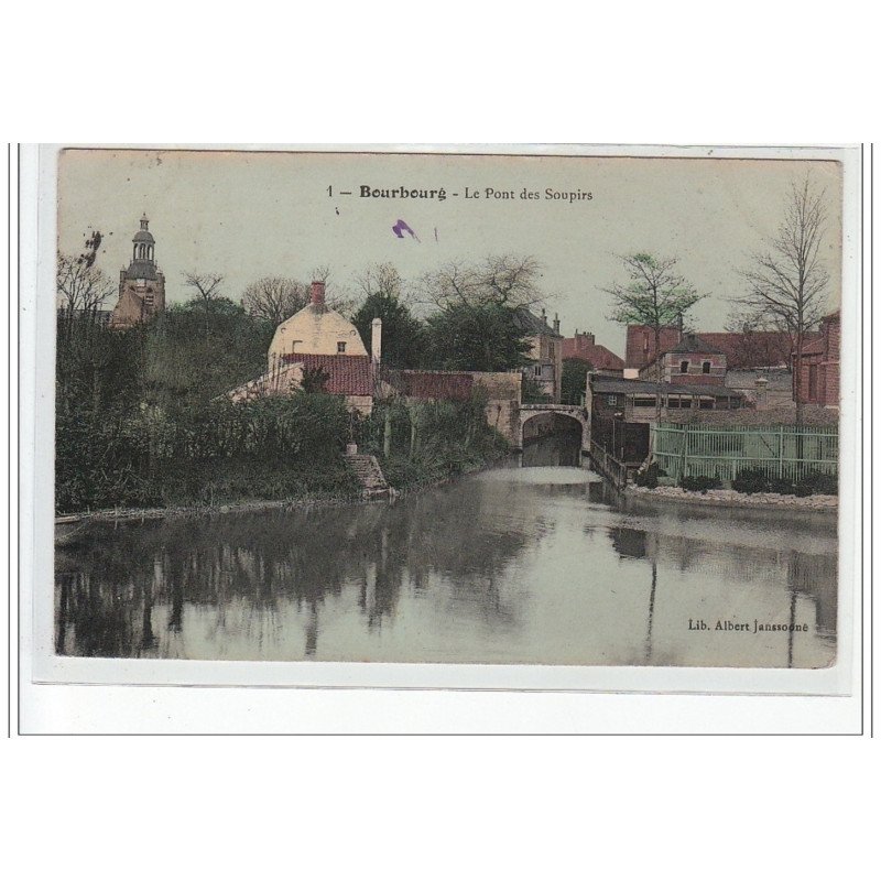 BOURBOURG - Le Pont des Soupirs - très bon état
