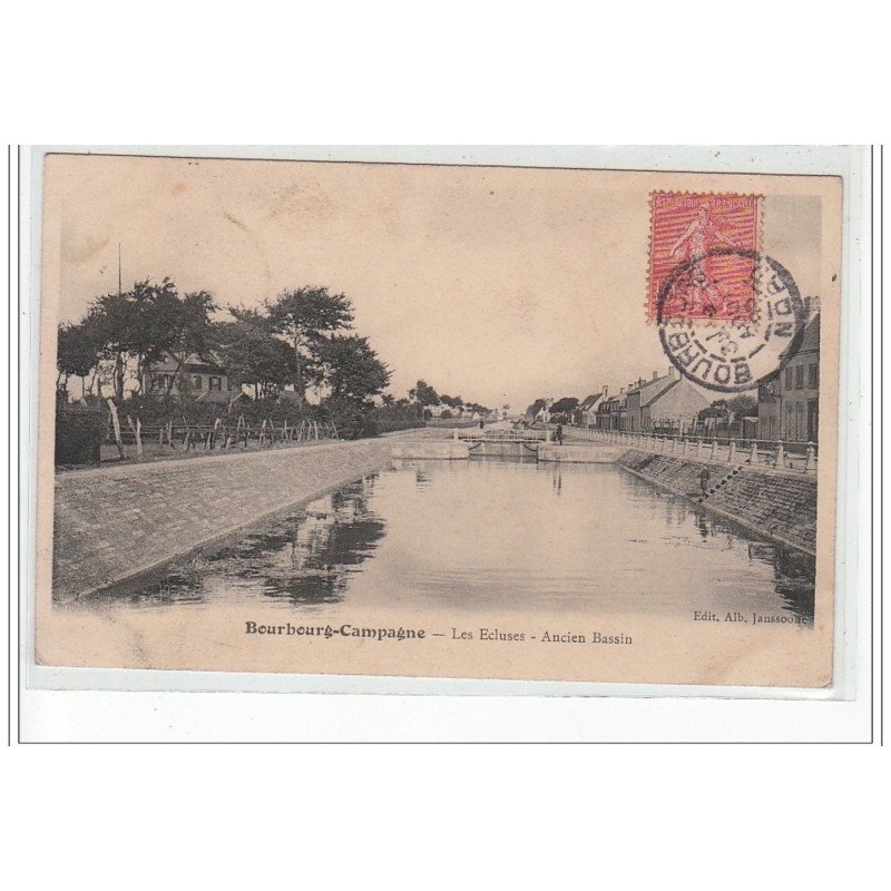 BOURBOURG-CAMPAGNE - Les ecluses - Ancien Bassin - très bon état