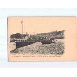 ILE D'OLERON : Saint-Trojan les Bains, Le port, départ du bateau pour le chapus - très bon état